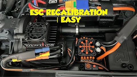 Arrma Vendetta 3s Speed Bash Racer 1/8 Brushless RC Car | esc calibration