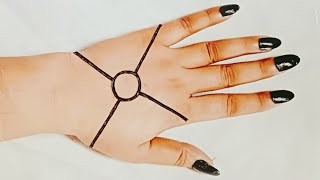 Latest Mehendi Design Back Hand | Simple Henna Design 2024 | Easy Mehndi Design For Hands