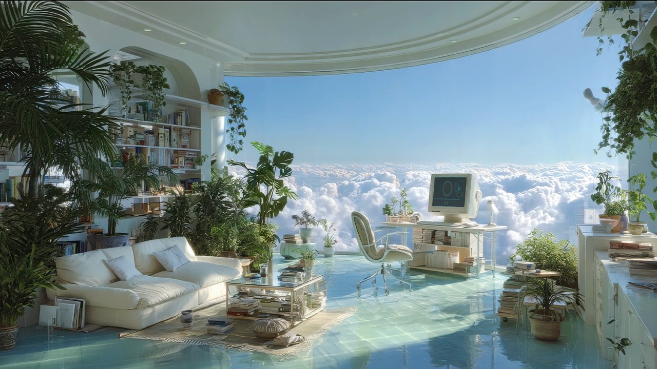 Clarity: ☁️🎧 Calming Sci Fi Ambience for Study & Concentration