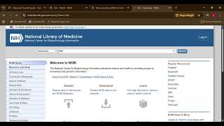 Pengenalan Website Bioinformatika