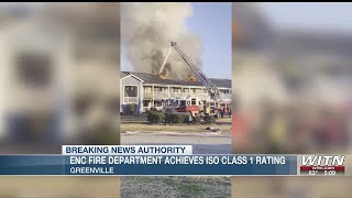Greenville Fire/Rescue achieves highest United States fire department rating