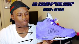AIR JORDAN 5 FLIGHT SUIT / GAME ROYAL 2017 | REVIEW & ON FOOT