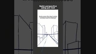 fast and easy one point perspective #art #drawing #learning