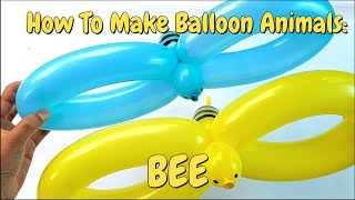 How to make balloon BEE. Easy steps to make balloon bee, balloon twist bee.