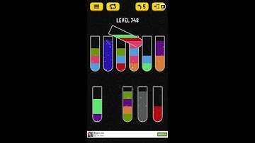 Water Sort Puzzle Level 748