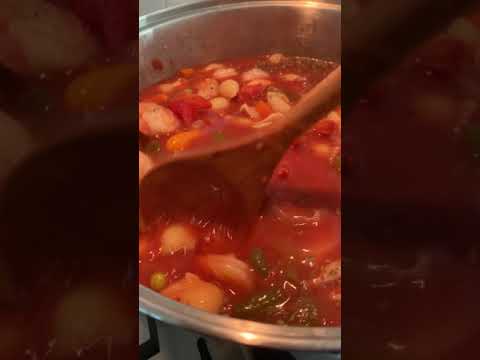 Seafood Soup I Cooked