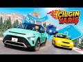 HYUNDAİ AİLESİ ARABALAR KASİSLİ TIRMANMA PARKURUNDA | GTA 5 MODS