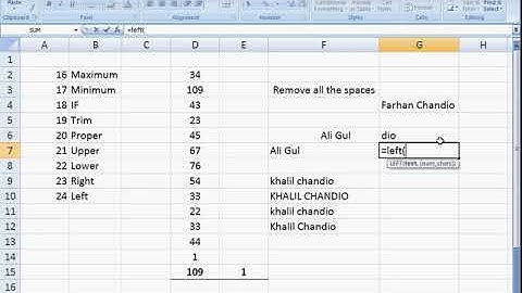 Microsoft Offce Dit Course Class 4 Excel  lessons sindhi language 2019