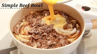 How to: Simple Beef Bowl | Quick &amp; Filling - For Home!