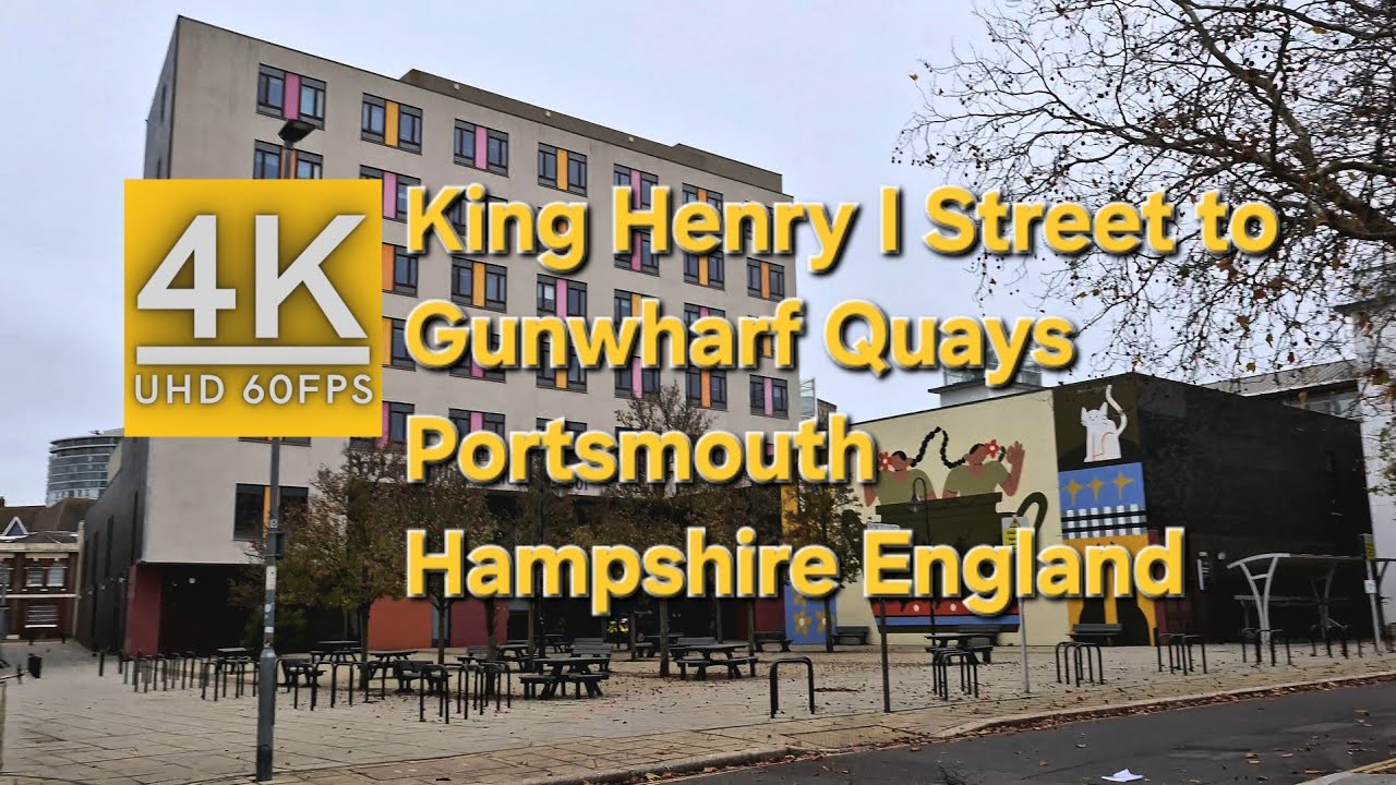 Weekly POV Walk | King Henry I Street to Gunwharf Quays | Portsmouth UK | November 2025