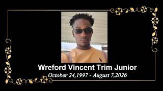 Death Announcement - Wreford Vincent Trim Junior