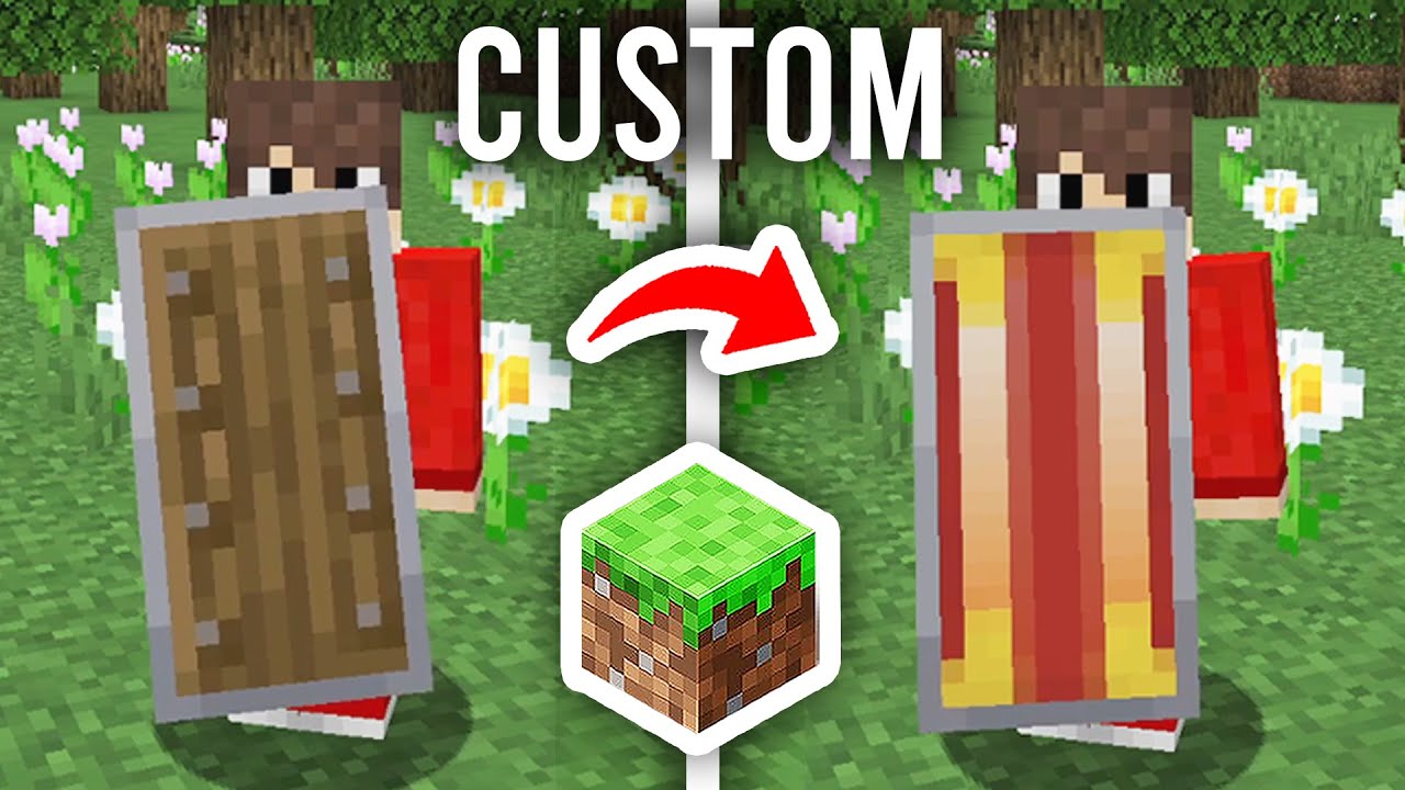 How To Make A Custom Shield In Minecraft - Full Guide - YouTube