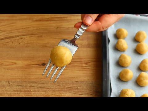 If you have a FORK 🍴 at home, anyone can make this recipe! Yeast-free, relaxing in 10 minutes 🍪🍴