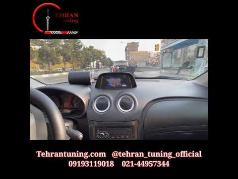 نصب مولتی مدیا مانیتور بر روی خودرو رانا پلاس