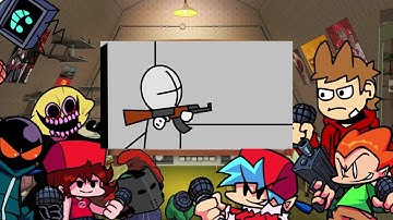 Whitty and Tricky Vs. Evil Boyfriend [FNF Animation] - fnf hero react