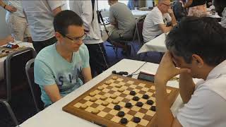 Георгиев - Гетманский. Чемпионат мира по международным шашкам 2019 (блиц)
