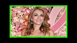 Breaking News | Liz hurley, 52, pours curves into nipple-skimming illusion dress