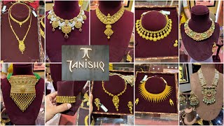 Uff What A Collection Tanishq Gold Necklace Latest Designs Exclusive Collection With Price And Wt 