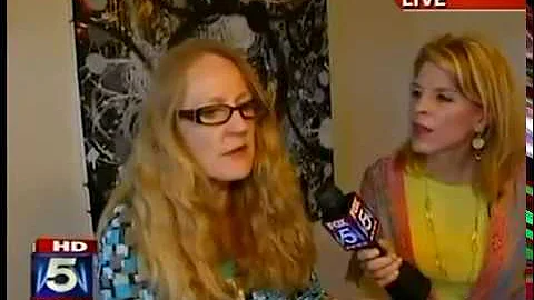 Fox 5 Interview Art Classes with Obelisk Gallery