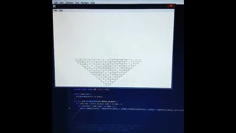 CS106A Assignment 2 Pyramid