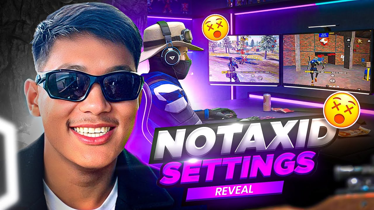 MOBILE📱vs Pc💻😂 | FINALLY Revealing My Settings - Notaxid YT