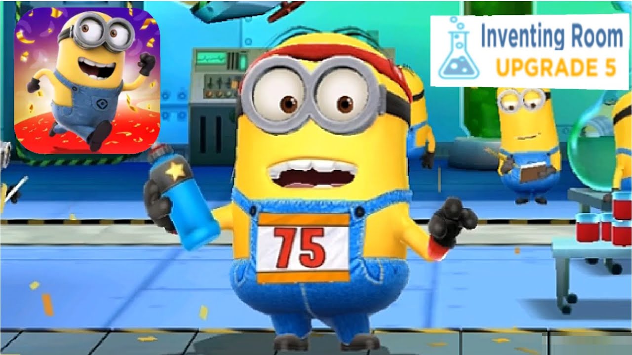 Minion Rush Jogger Costume common minion Inventing room android