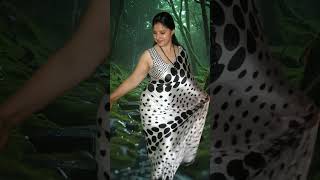 Saree Dance In Monsoon Rain Jungle Romance Vibes