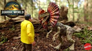 Hammond Collection Dilophosaurus Review Jurassic World Rebirth