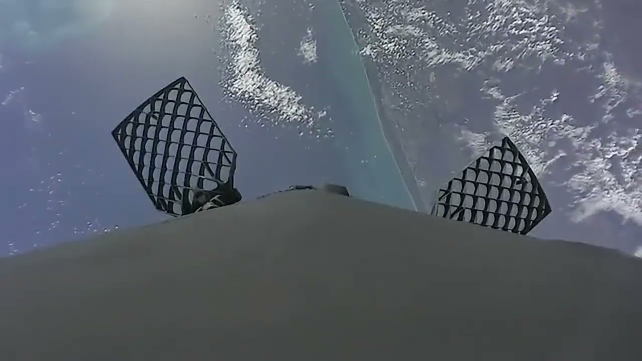 SpaceX Flacon 9 Stage 1 flight to space &amp; coming back