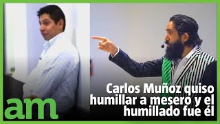 Reclaman a Carlos Muñoz por 