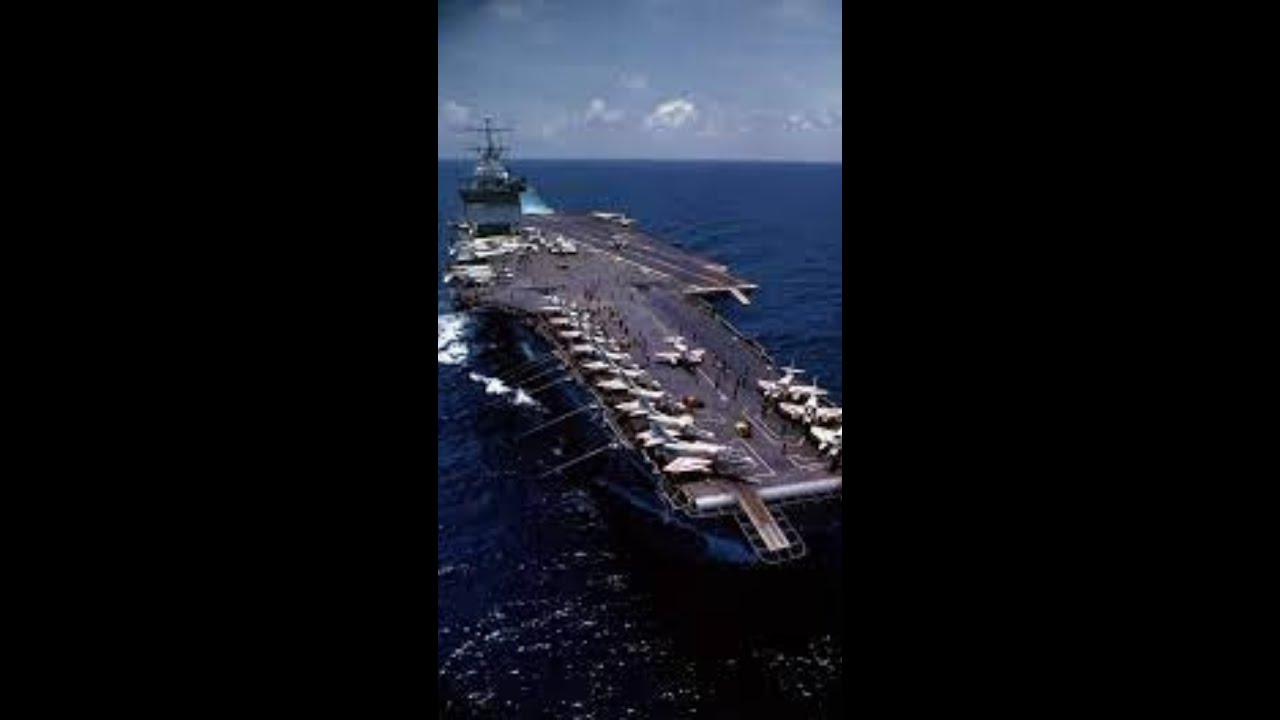 USS Enterprise CVN65 and USNS Supply TAOE6 