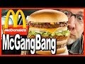 McDonald's ★ Secret Menu Item ★ McGangBang Sandwich Food Review | KBDProductionsTV