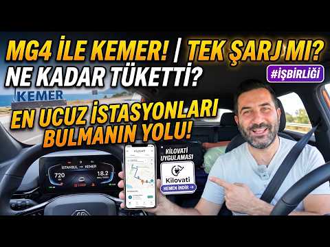 We Drove from Istanbul to Kemer in the Most Affordable MG4! How Many Stops? How Much Did It Consu...