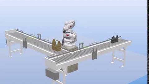 RobotStudio: Automated 6-Pack Packaging