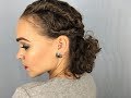 Short Curly Hairstyles - Twist Back