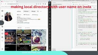 Instagram Profile Data Extractor | Extract Bio, Followers, Media | Save Locally with Posting Dates screenshot 5