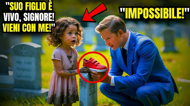 MILIONARIO PIANGEVA AL FUNERALE DI SUO FIGLIO... UNA BAMBINA POVERA GLI DICE QUALCOSA CHE LO FA...