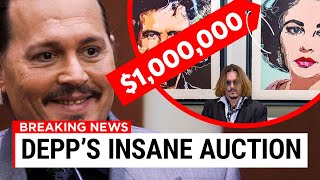 Johnny Depp Made MILLIONS From Selling Art.. Here's How