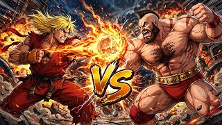 Information Street fighter Ken vs zangief | 90s game  Update