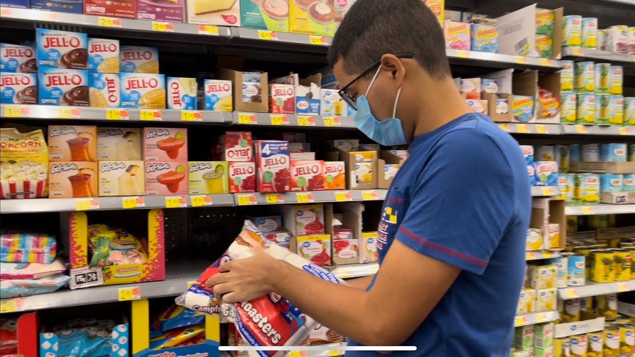 FOMOS NO MERCADO DOS ESTADOS UNIDOS E ENCONTRAMOS COISAS MUITO DIFERENTES!!