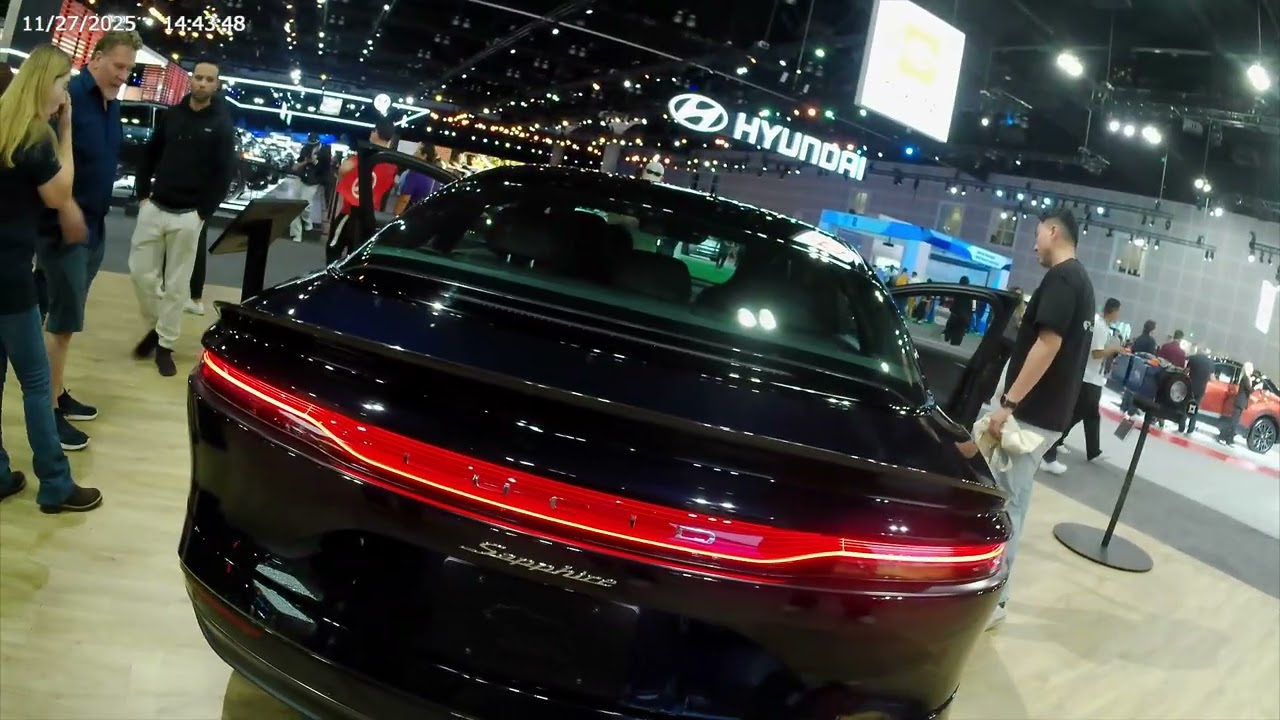 Did they accidentally bring a concept car from 2030? Witness automotive artistry!