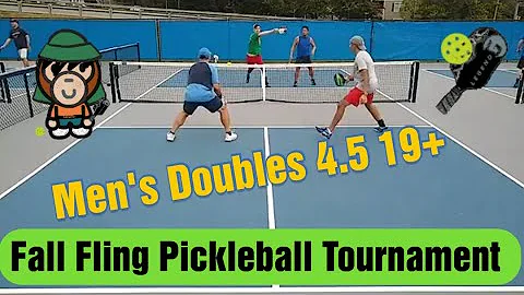 Legends Pickleball Tournament | Men's Doubles 4.5 ...