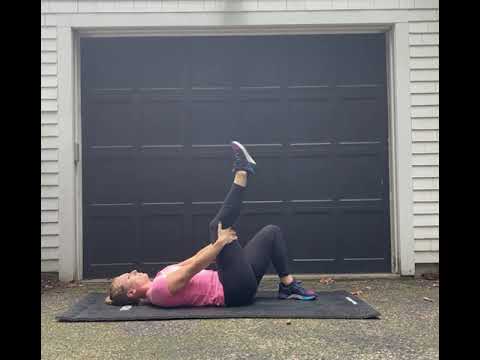 Supine Hamstring Kick Out - Posterior Chain Neural Tension Stretch
