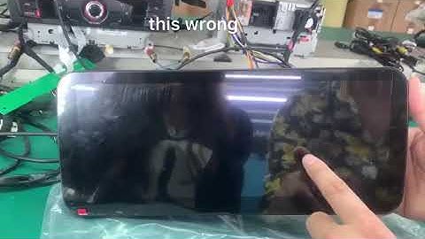 how to set the resolution on 12.3" A6 (snapdragon chip)