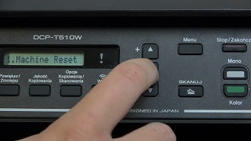 BROTHER DCP-T510W – How to Hard Reset Printer