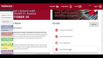 1. Navigating Visual Schedule Builder