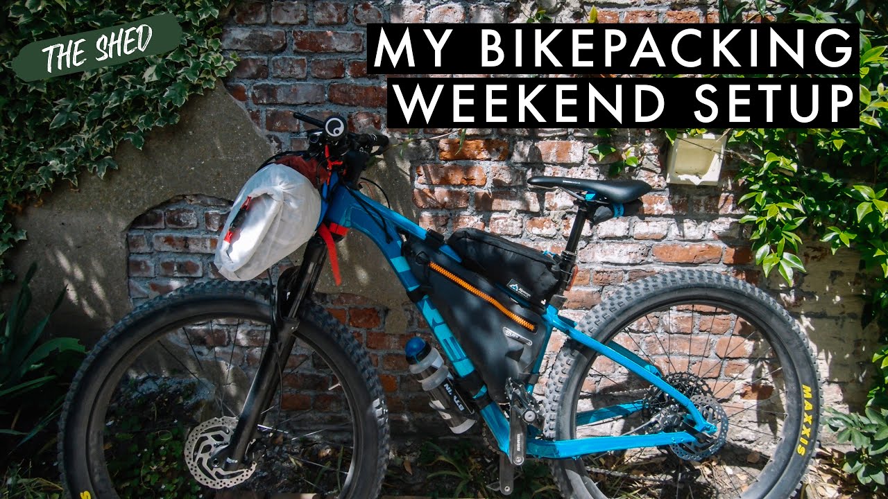 Mon matos pour un week-end bikepacking.