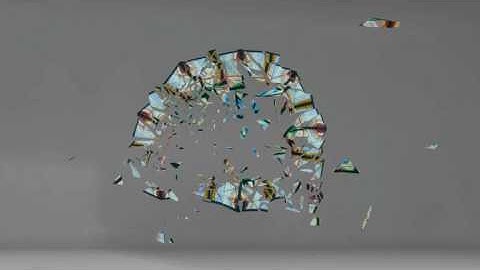 Glass explosion with rayfire + vray in 3d studio max - 3dlabs.it