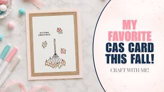 I’m LOVING This Clean & Simple Fall Card! | Let’s Create It Together