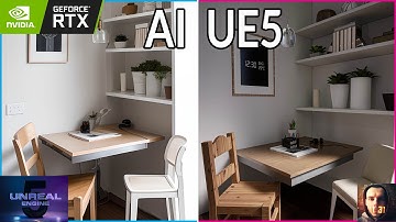 |From AI Image to Unreal Engine 5 Scene| #9 | Small Working Space | x4 Timelapse |